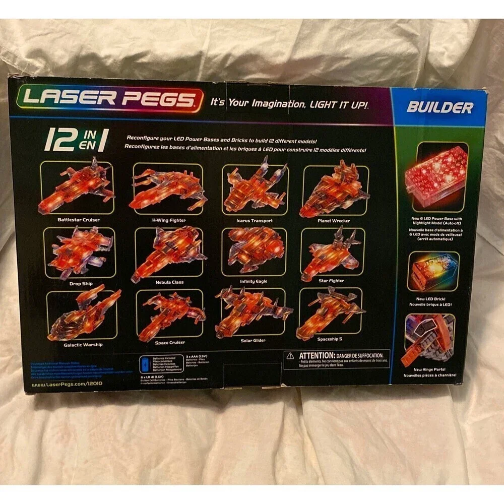 Lazer Pegs Space Cruiser 149 pieces